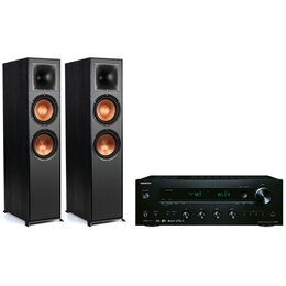 Zestaw stereo ONKYO TX-8250 + KLIPSCH R-820F Czarny