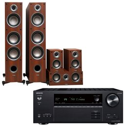 Kino domowe ONKYO TX-RN6100B + TAGA TAV-607 