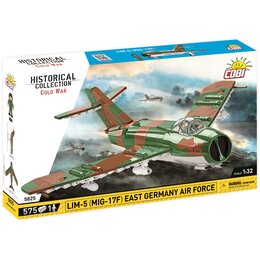 Klocki plastikowe COBI Historical Collection Cold War Lim-5 ( MiG-17F ) East Germany Air Force COBI-5825