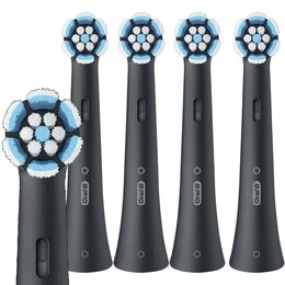 Oryginalna końcówka szczoteczki ORAL-B iO Gentle Care Czarny (4 szt.) (Delikatna pielęgnacja)