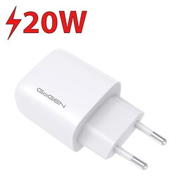 Ładowarka sieciowa GOGEN ACHPD120W 20W Biały