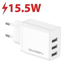 Ładowarka sieciowa GOGEN GOG-ACH301W 15.5W Biały
