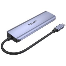 Hub UNITEK H1107K USB Typu C, Pasywny