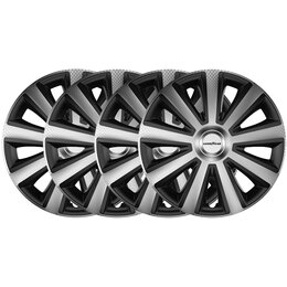 Kołpaki GOODYEAR Memphis Carbon 15 cali Srebrno-czarny