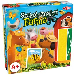 Gra planszowa TACTIC Farma Szukaj i znajdź 58499