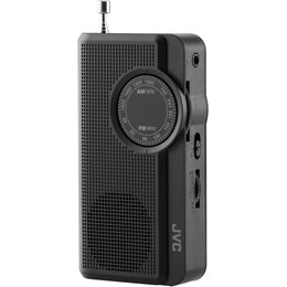 Radio JVC RA-E311B Analogowe Przenośne Czarny