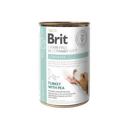Karma dla psów BRIT Veterinary Diets Dog Struvite Indyk z groszkiem 400g