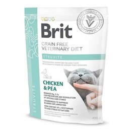 Karma dla kota BRIT Grain Free Veterinary Diets Cat Struvite 400 g