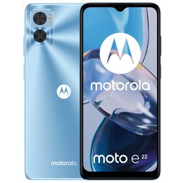 Smartfon MOTOROLA Moto E22 4/64GB 6.5" 90Hz Niebieski PAVC0003PL