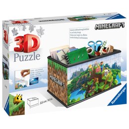 Puzzle 3D RAVENSBURGER Minecraft Szkatułka (216 elementów)