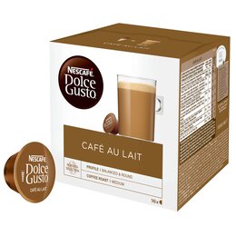 Kapsułki NESCAFE Dolce Gusto Cafe Au Lait + Kapsułki NESCAFE Dolce Gusto Cortado + Kapsułki NESCAFE Dolce Gusto Latte Macchiato Caramel