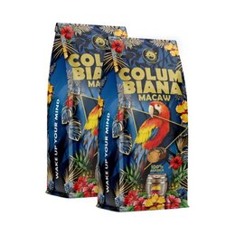Kawa ziarnista BLUE ORCA COFFEE Columbiana Macaw 2 x 1 kg