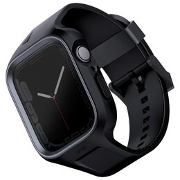 Pasek UNIQ Monos do Apple Watch 4/5/6/7/8/SE (44/45mm) Czarny