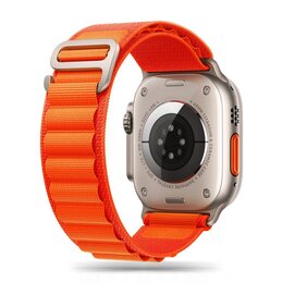 Pasek TECH-PROTECT Nylon Pro do Apple Watch 6/7/8/9/10/SE/Ultra 1/2 (44/45/46/49mm) Pomarańczowy