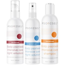 Zestaw VERDELOVE Psorisel na łuszczycę (3 sztuki)