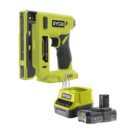 Zszywacz akumulatorowy RYOBI R18ST50-0 + Akumulator RYOBI ONE+ RC18120-120 2Ah 18V + ładowarka