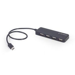 Hub GEMBIRD UHB-CM-U2P4-01 USB Typu C, Pasywny