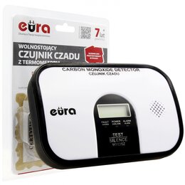 Czujnik tlenku węgla (czadu) EURA CD-45A2V8