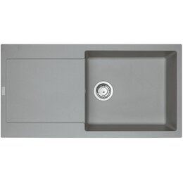 Zlewozmywak jednokomorowy z ociekaczem FRANKE Maris MRG 611-97 XL 114.0675.975 Kamienny szary 50x97