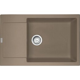 Zlewozmywak jednokomorowy z ociekaczem FRANKE Maris MRG 611-78 XL 114.0675.981 Cappuccino 50x78