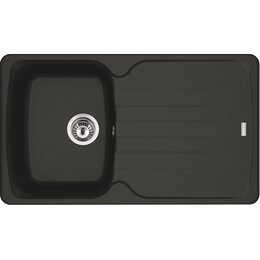 Zlewozmywak jednokomorowy z ociekaczem FRANKE Antea AZG 611-86 114.0676.244 Onyx 50x86