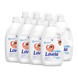 Płyn do prania LOVELA Baby Biały 8 x 1450 ml