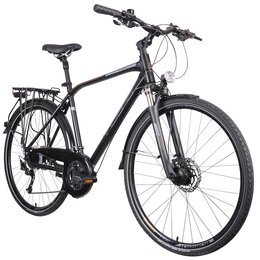 Rower trekkingowy INDIANA X-Road 5.0 M23 28 cali męski Czarno-szaro-brązowy 2023