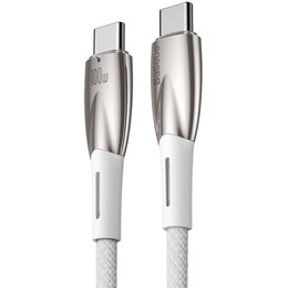 Kabel USB Typ C - USB Typ C BASEUS Glimmer 100W 2 m Biały