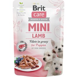 Karma dla psa BRIT Care Puppy Mini Jagnięcina 85 g