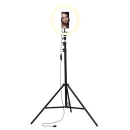 Lampa pierścieniowa XLINE SF600 selfie ze statywem 210 cm