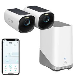 Kamera EUFY eufyCam 3 Zewnętrzna, Wi-Fi (2 szt.) + Stacja bazowa