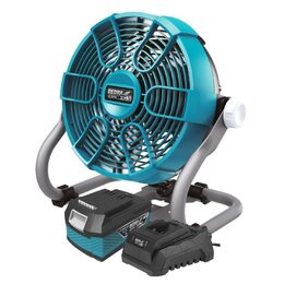 Wentylator DEDRA DED7074 + Akumulator DEDRA DED7034 SAS+ALL 4Ah 18V + Ładowarka DEDRA DED7038 SAS+ALL