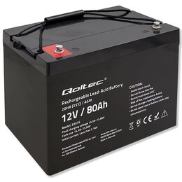 Akumulator QOLTEC 53075 80Ah 12V