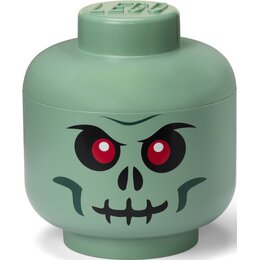 Pojemnik na LEGO duża głowa Zombie Zielony 40320811
