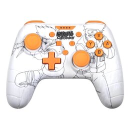 Kontroler KONIX KX-NAR-SW-PAD-WHI Kakashi Biało-pomarańczowy