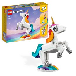 LEGO 31140 Creator 3w1 Magiczny jednorożec
