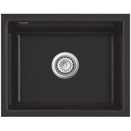 Zlewozmywak SYSTEMCERAM Mera 50U 5357 01 Nigra 87 Czarny