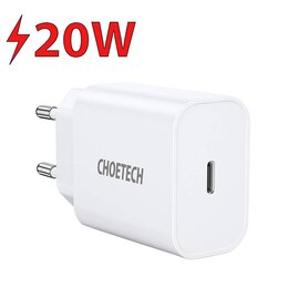 Ładowarka sieciowa CHOETECH Q5004 EU 20W Biały