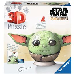 Puzzle 3D RAVENSBURGER Star Wars Grogu 11556 (77 elementów)