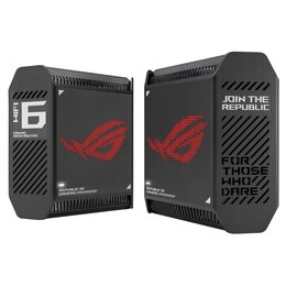 Router ASUS ROG Rapture GT6 2.4 / 5 GHz (TriBand), Wi-Fi Mesh (2 szt.) Czarny