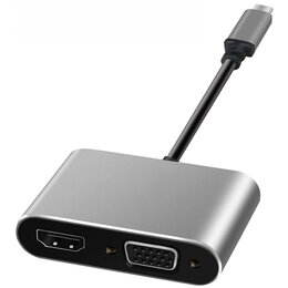 Adapter USB Typ-C - HDMI/VGA ART Kabada OEM-C13