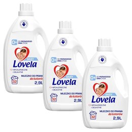 Płyn do prania LOVELA Baby Kolor 3 x 2900 ml