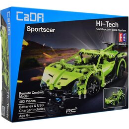 Klocki plastikowe CADA Hi-Tech Sportscar Zdalne sterowanie C51007W