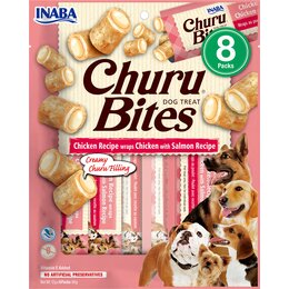 Przysmak dla psa INABA Churu Bites Kurczak z łososiem (8 x 12 g)