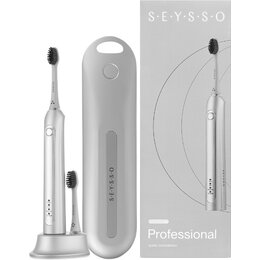 Szczoteczka soniczna SEYSSO Carbon Professional Silver
