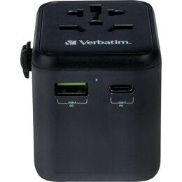Adapter podróżny VERBATIM UTA-01 2 x USB (Globalny)