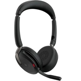 Słuchawki JABRA Evolve 2 65 Flex MS Stereo, Bezprzewodowe, Nauszne, ANC