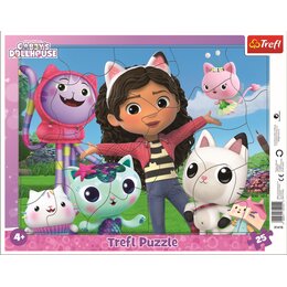 Puzzle TREFL Koci Domek Gabi Poznaj Gabi 31415 (25 elementów)