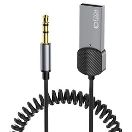 Adapter USB - Jack 3.5 mm TECH-PROTECT UltraBoost Bluetooth Szary