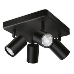 Reflektor WIZ Imageo Spots 4x5W Czarny Wi-Fi Wi-Fi/Bluetooth